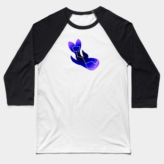 Constellation Baseball T-Shirt by traditionation